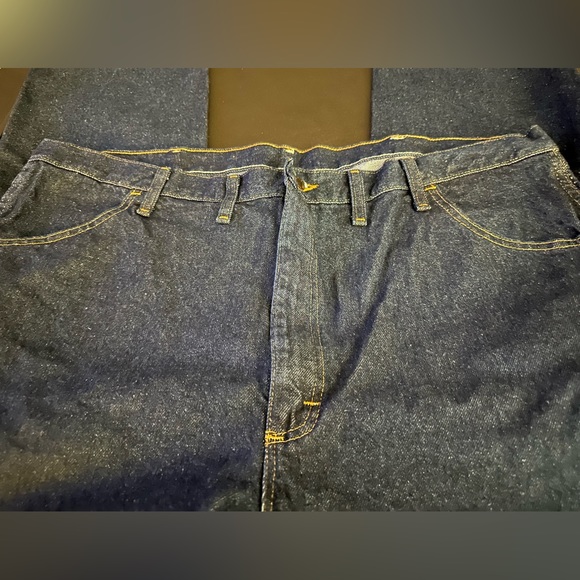Wrangler Rustler Dark Blue Jeans - NWT - Picture 3 of 9